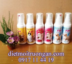 Thuốc trị ve,rệp,bọ chét,xà mâu