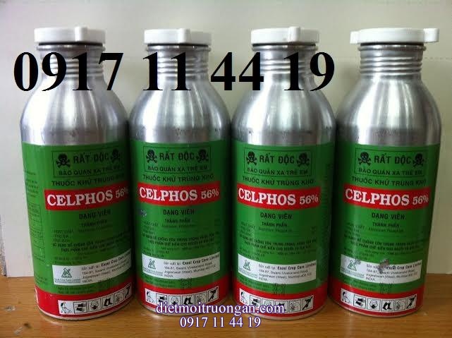 Qui trình  xông hơi khử trùng Quickphos 56%- DIỆT MỌT NÔNG SẢN