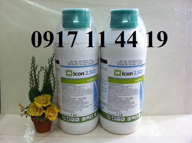 Thuốc diệt côn trùng nhà Yến icon 2.5cs ( diệt mạt, kiến, Gián )
