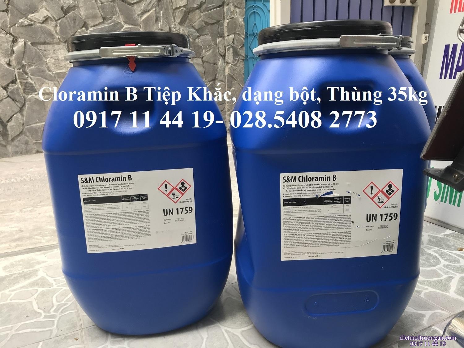 BÁN CLORAMIN B THÙNG 35KG PHÒNG DỊCH CORONA