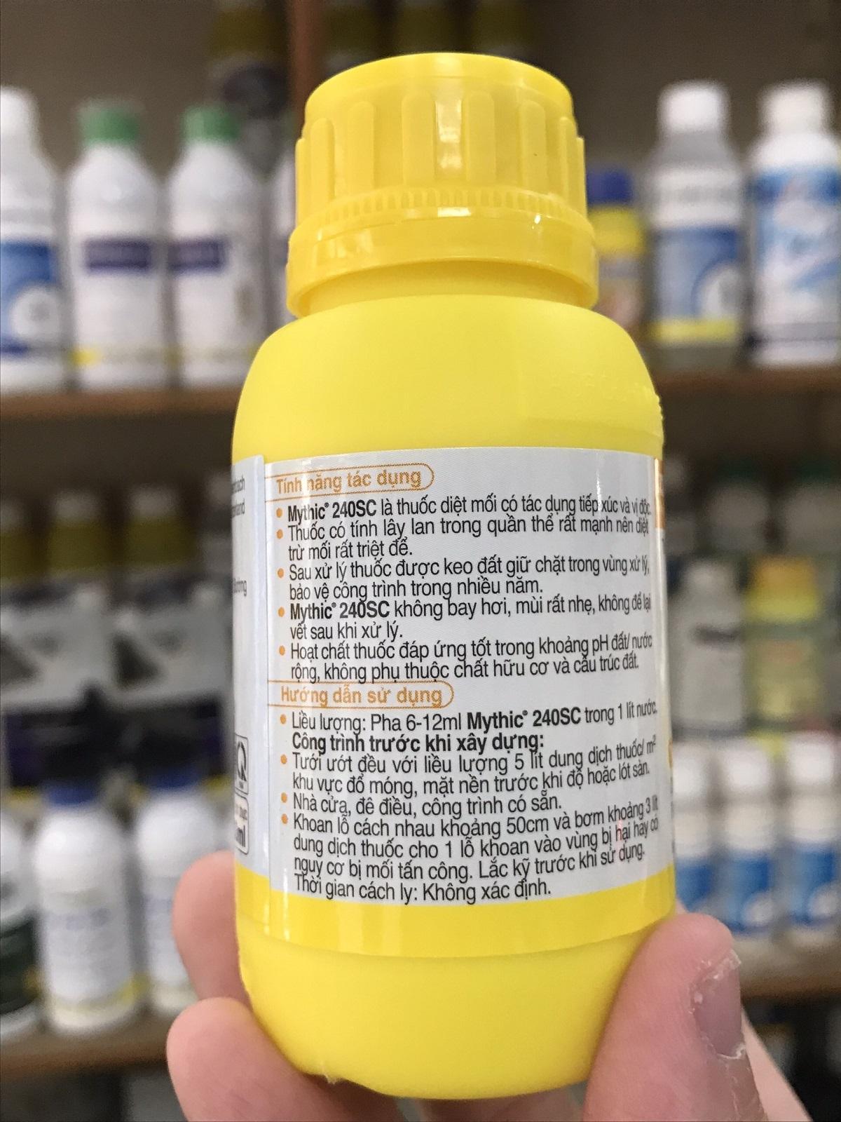 Thuốc diệt mối Mythic 240sc 100ml