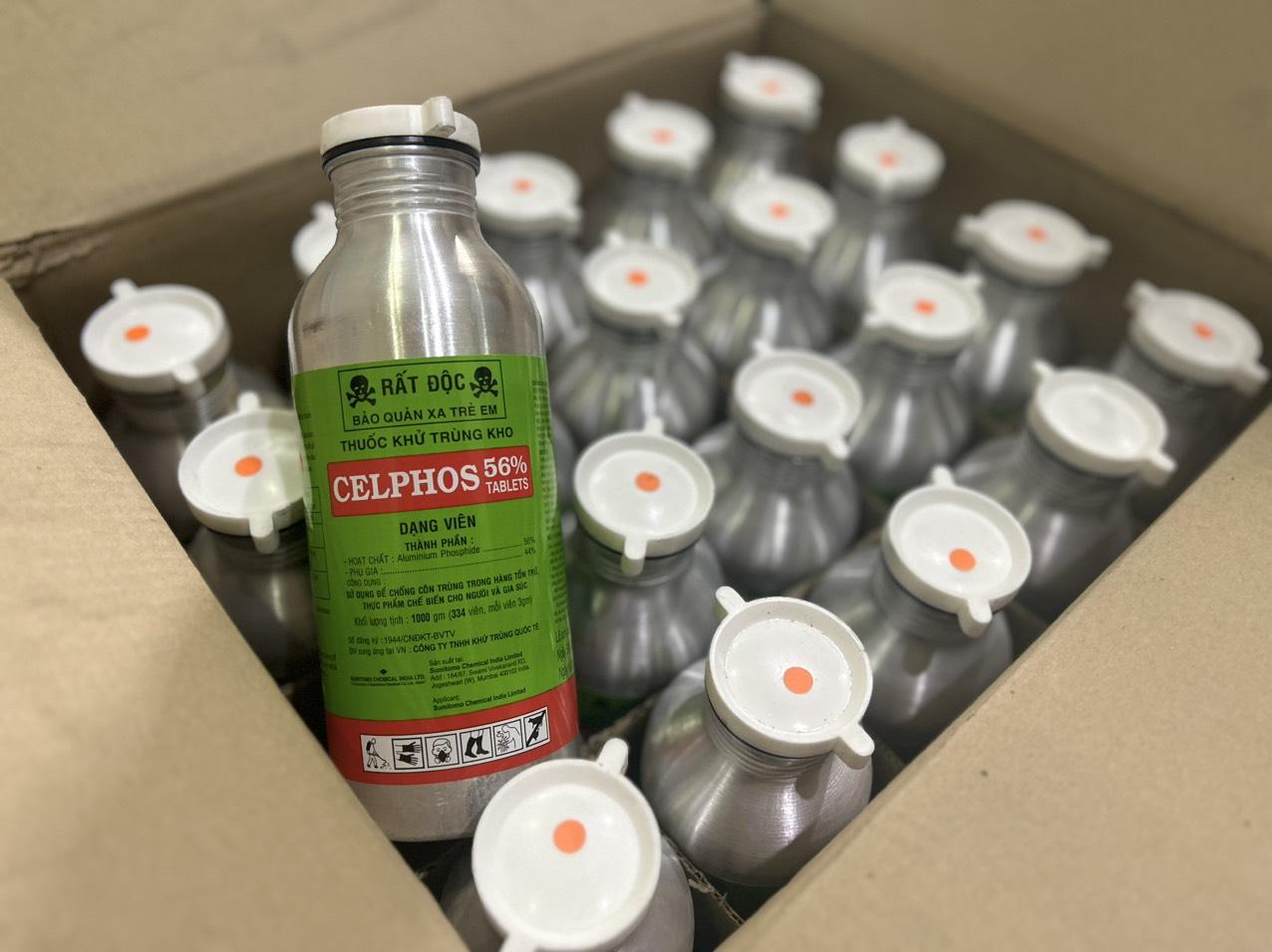 CELPHOS  THUỐC XÔNG HƠI KHỬ TRÙNG NÔNG SẢN