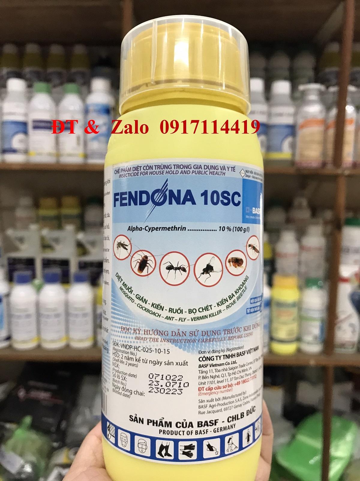 Thuốc diệt muỗi Fendona 10sc 500ml