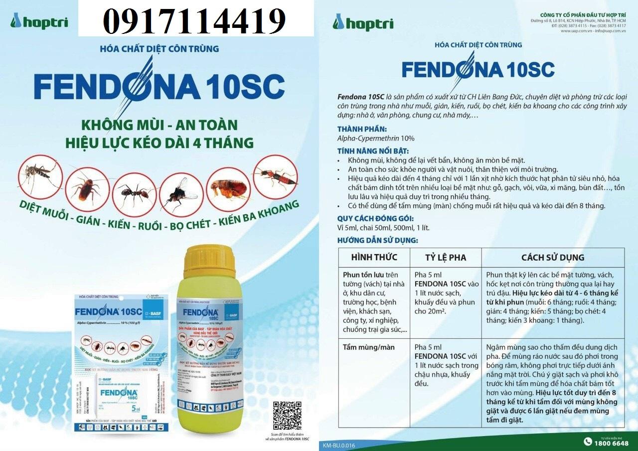 Thuốc diệt muỗi Fendona 10sc 500ml
