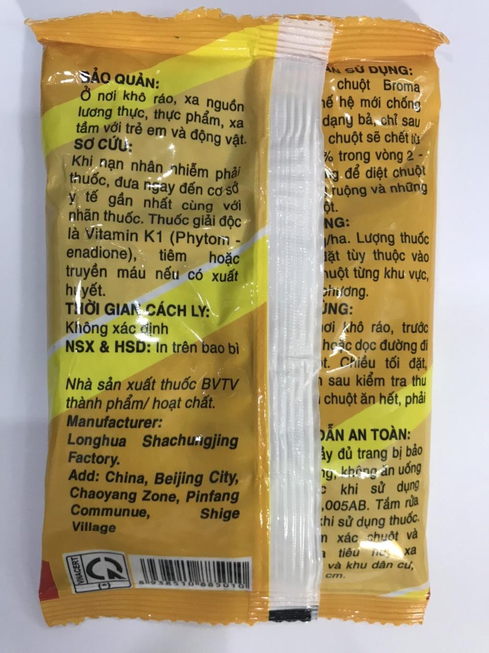 THUỐC DIỆT CHUỘT HẠT THÓC