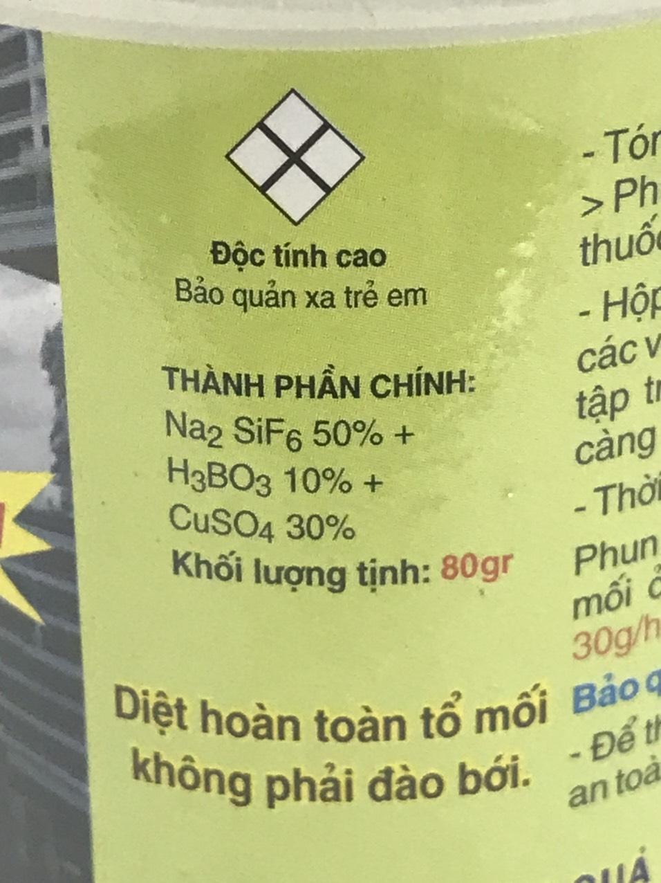 Thuốc Trừ Mối Lan Truyền cả Tổ PMC 90 dạng bột