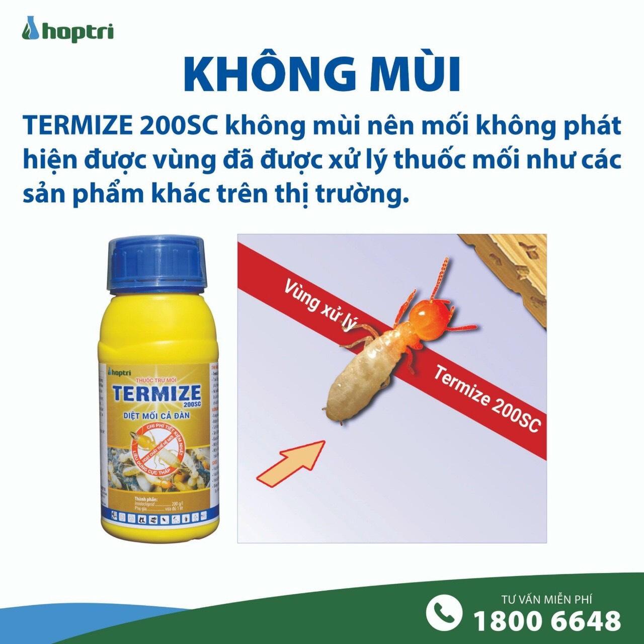 Giá thuốc trừ mối termize 200sc chai 50ml