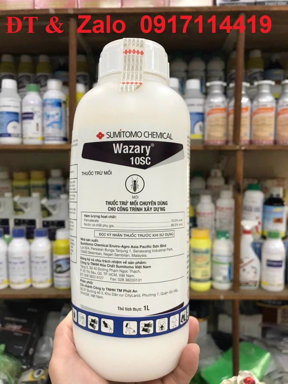 Thuốc trừ mối và phòng chống mối Wazary 10sc