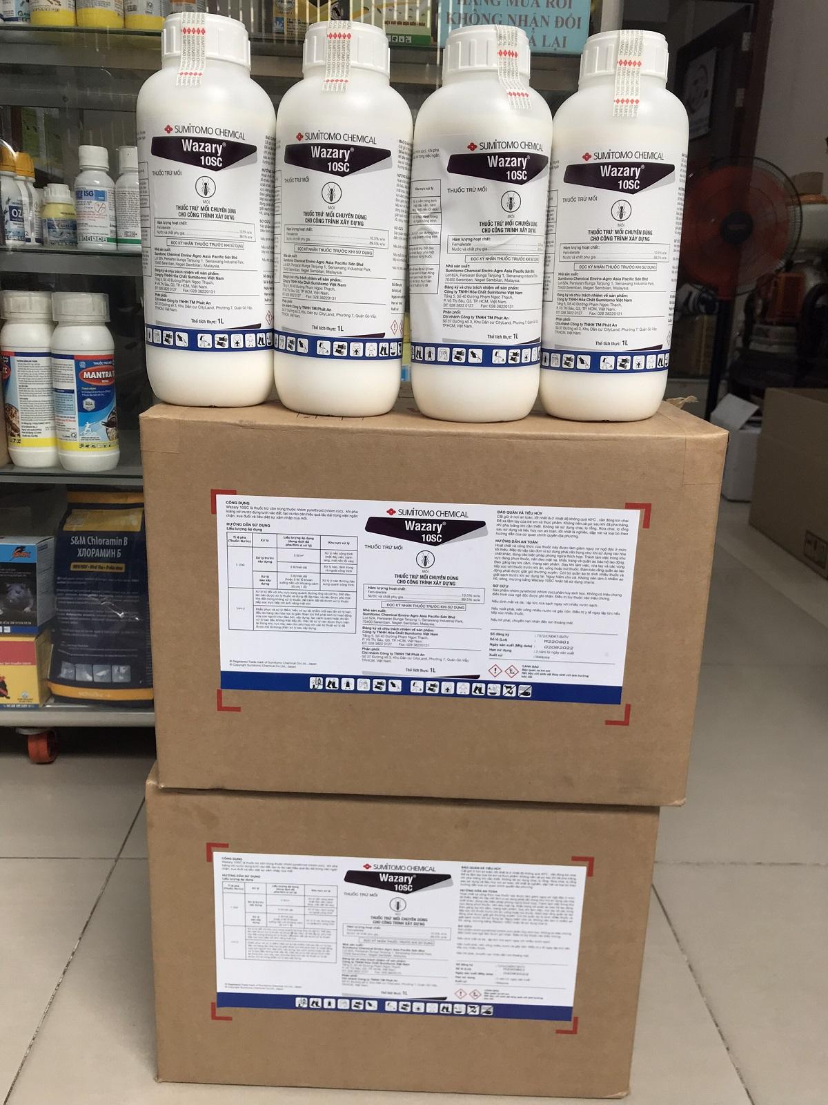 Thuốc trừ mối và phòng chống mối Wazary 10sc