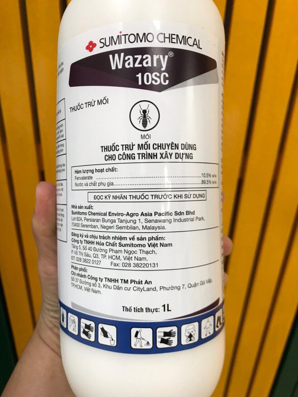 Thuốc trừ mối và phòng chống mối Wazary 10sc