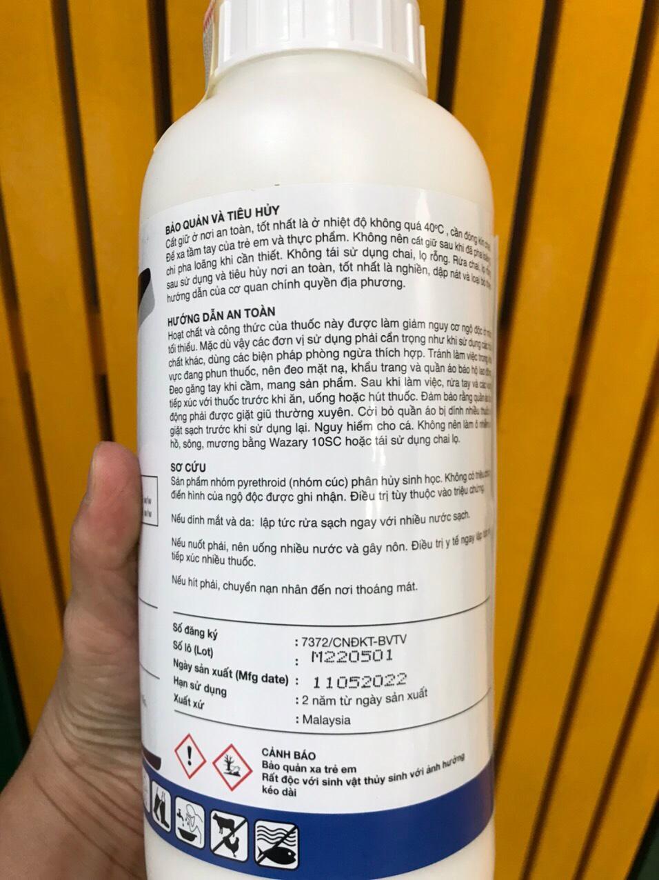 Thuốc trừ mối và phòng chống mối Wazary 10sc