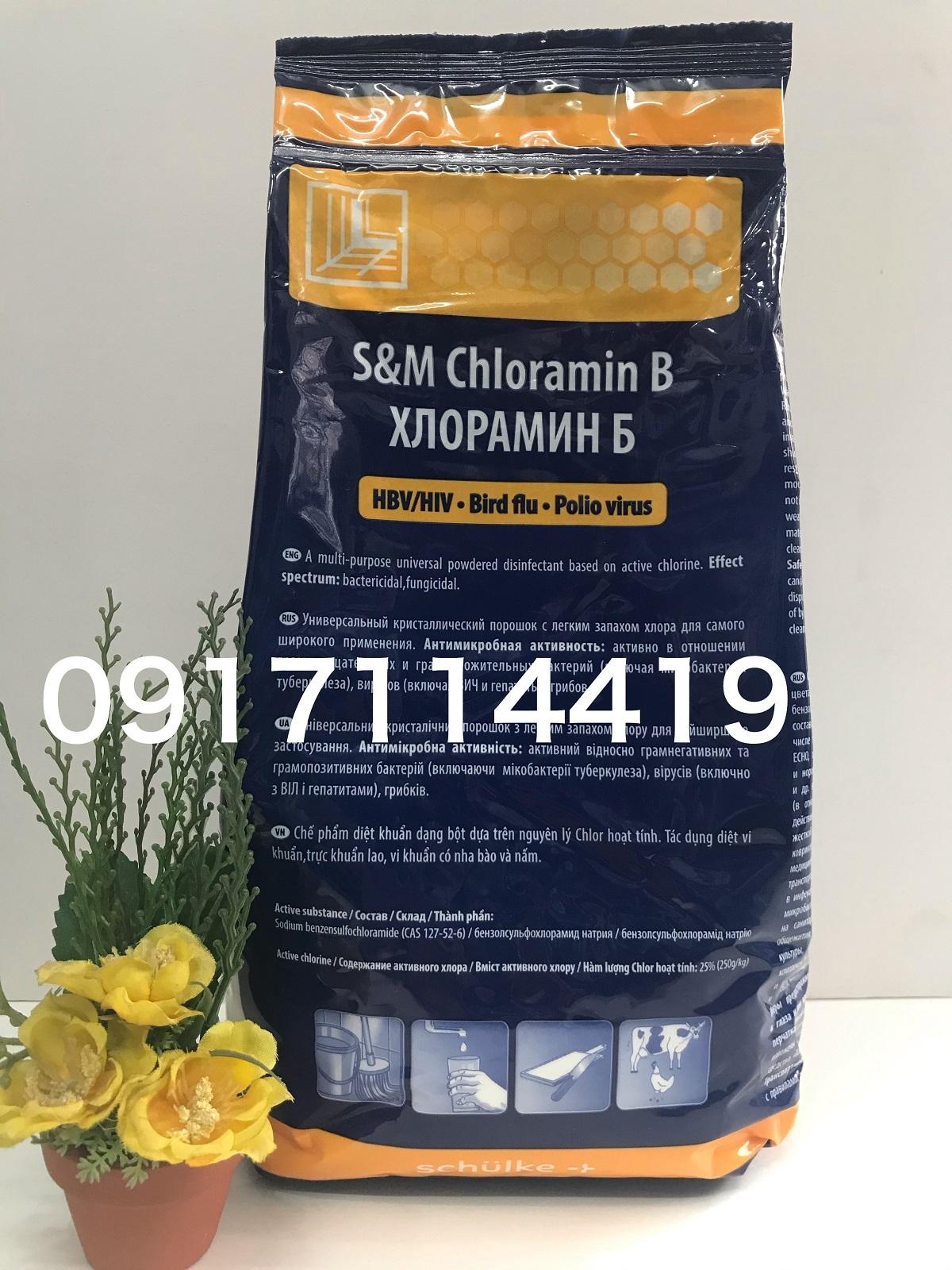 Cloramin B khử trùng nước