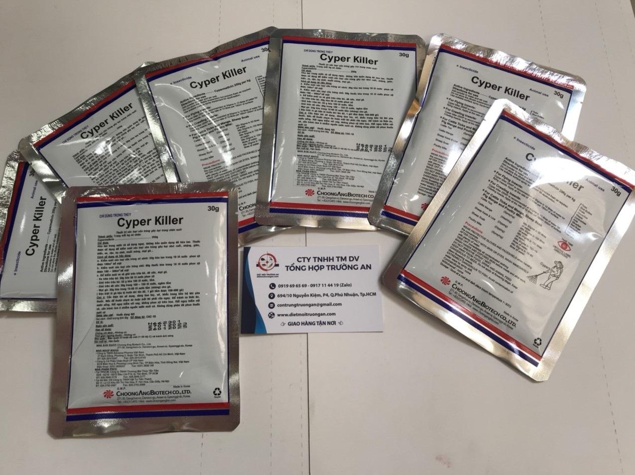 Thuốc diệt mạt gà, thuốc diệt mạt nhà yến- Cyper Killer