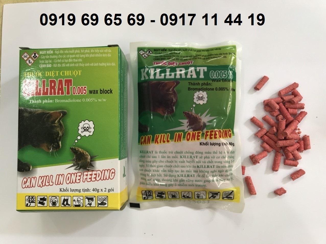 Thuốc diệt chuột Killrat Shopee