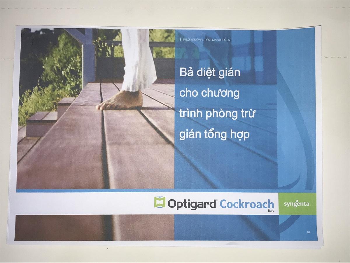 GEL DIỆT GIÁN ĐỨC OPTIGARD  COCKROACH  BAIT