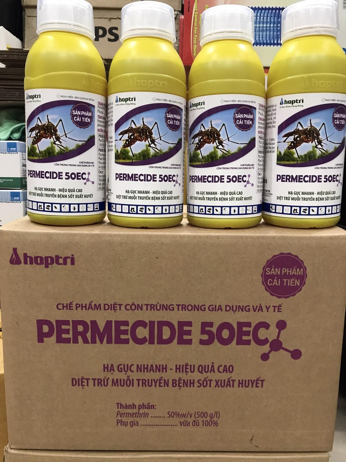 Permecide 50ec chai 1 lit  và 100ml-Thuốc diệt muỗi y tế