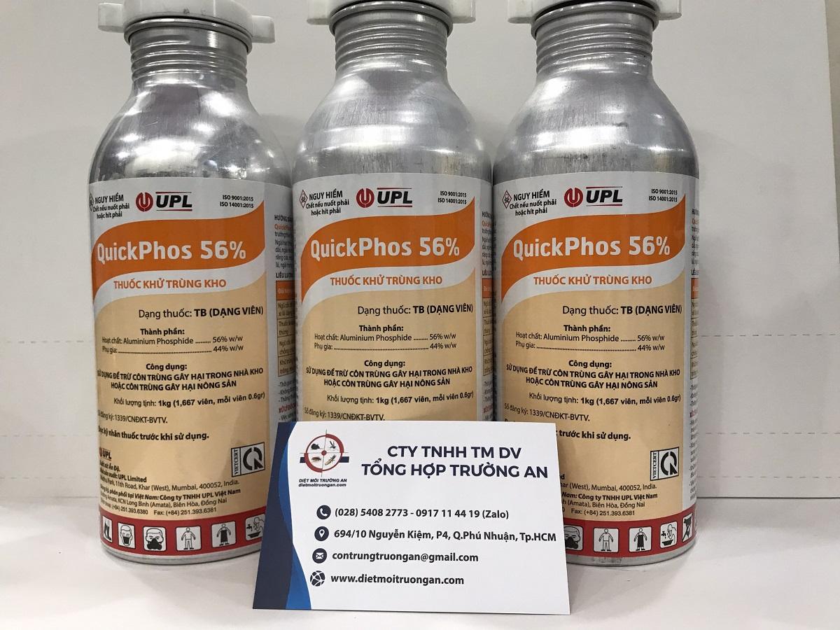 Quickphos 56% Viên Nhỏ 0.6gam Ân Độ