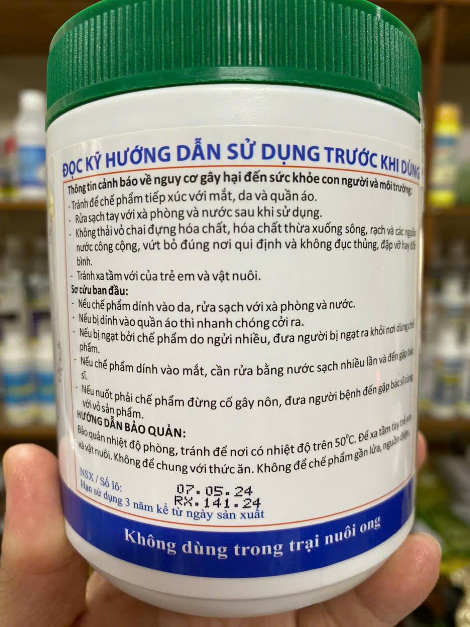 Thuốc diệt Ruồi Rado hũ 500gam- diệt ruồi xanh, ruồi nhà