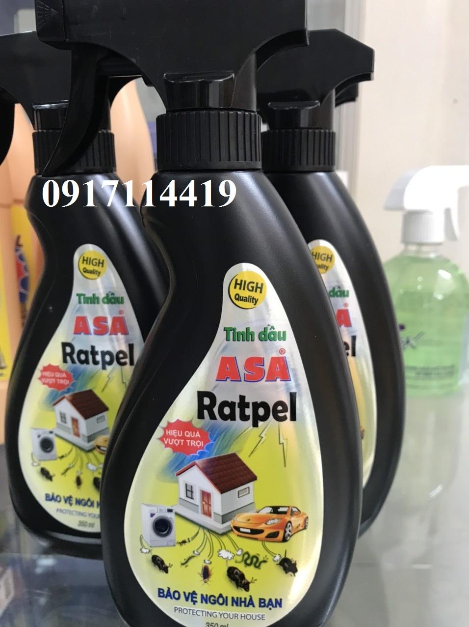 Chai xịt xua đuổi chuột ASA RATPEL